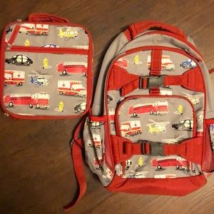 Pottery Barn Backpack & Lunchbox